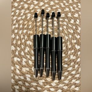 Black Beadable Pen Bundle
